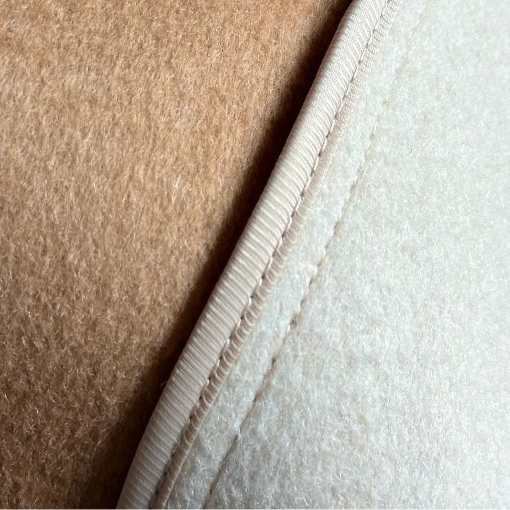 BCBG MAXAZRIA Wool Wrap Long Soft Hooded Jacket Coat XS BCBGMAXAZRIA almost sold - Picture 3 of 12